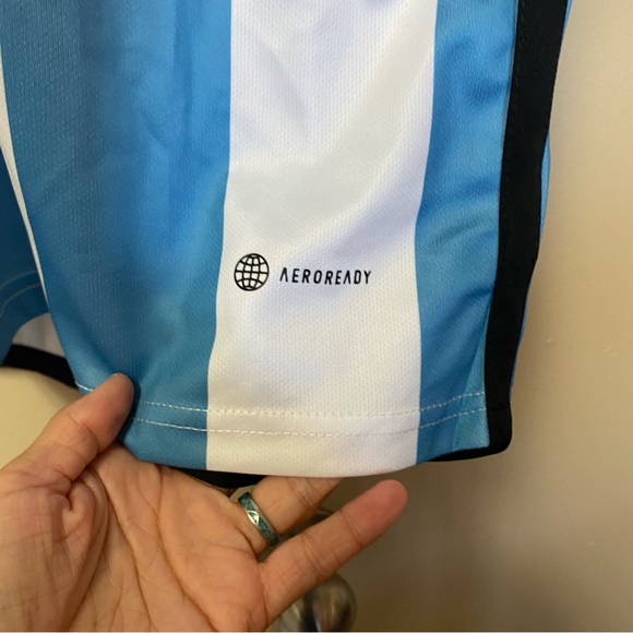 Adidas Argentina 2022 FIFA World Cup Soccer Home Jersey HF2157 size Large W/Tag - Picture 9 of 11